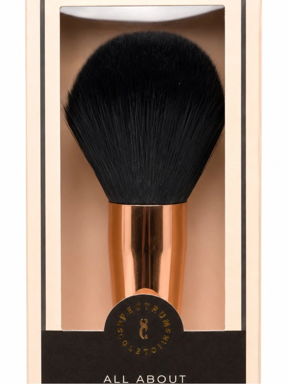 Spectrum Collections D13 Powder Duo Makeup Brush NWT Soft Vegan Face Brush